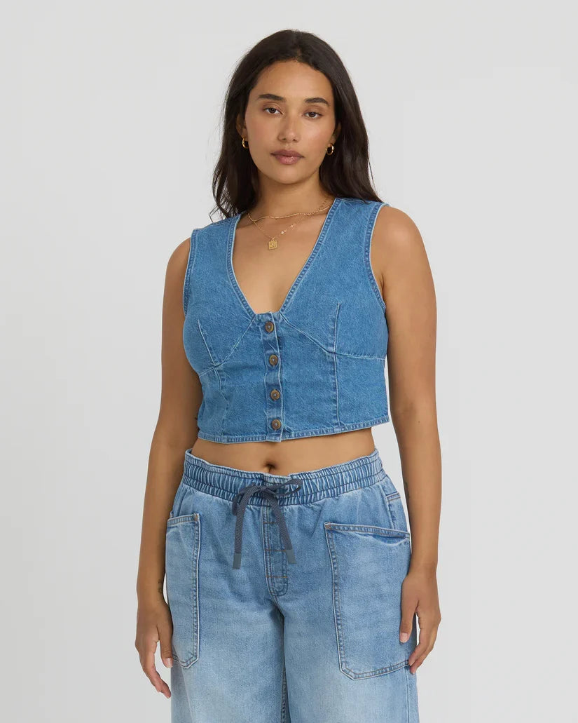 Indigo Skies Top