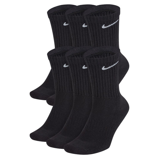 Everyday Cushioned Crew Socks 6 Pairs