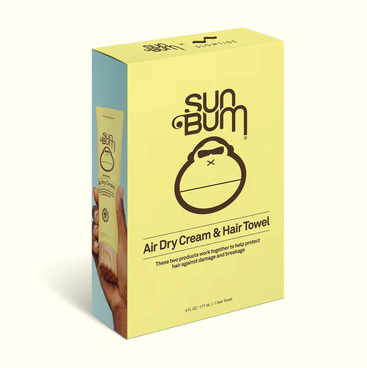 Hair Towel & Air Dry Cream Kit