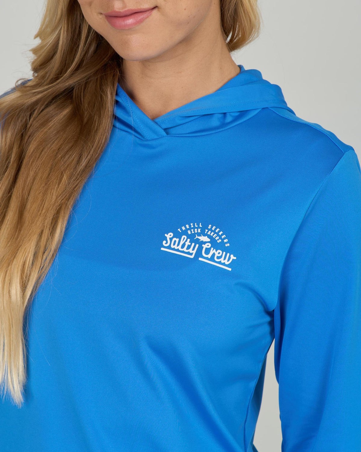 Scripted Hooded Sunshirt