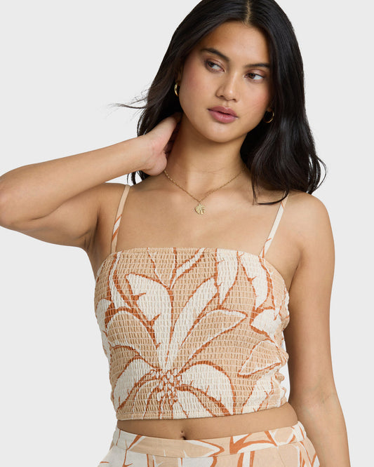 Tropic Breeze Woven Tank
