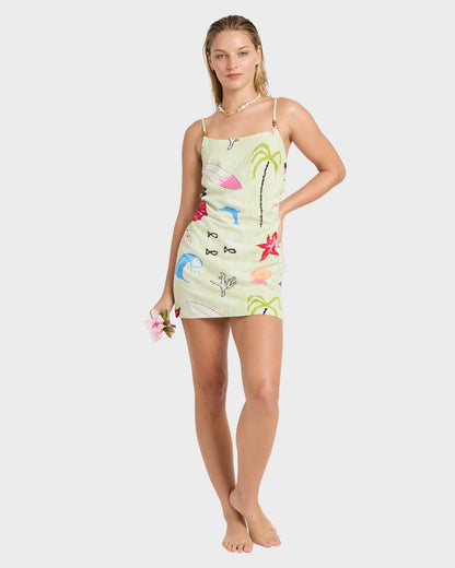 Lottie Hall Woven Mini Dress