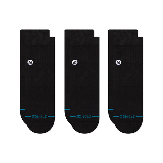 Icon Quarter Socks 3 Pack