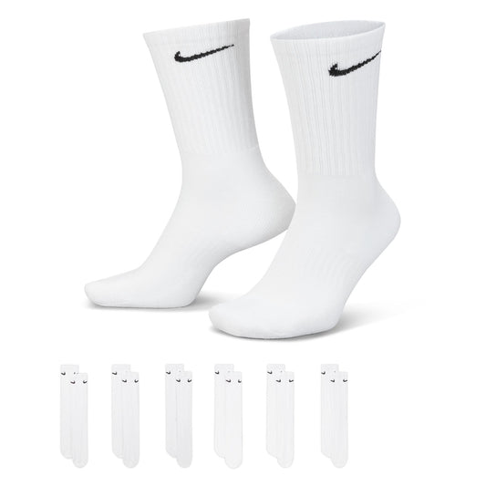 Everyday Cushioned Crew Socks 6 Pairs
