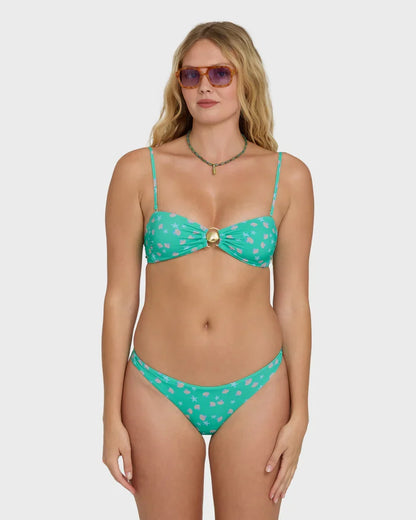 Ship Wrecked Shelly Bandeau Bikini Top