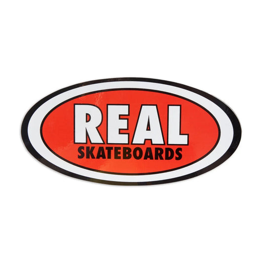 Real Skateboards Classic Oval Medium Sticker