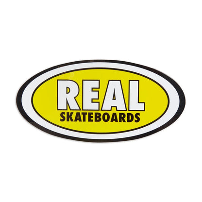 Real Skateboards Classic Oval Medium Sticker