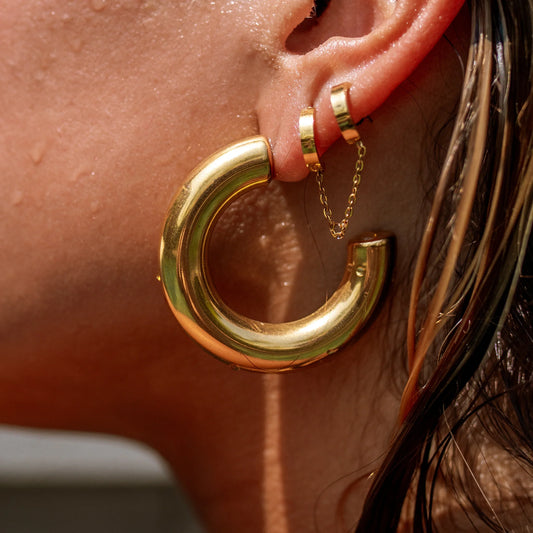 Jolie Large Hoops