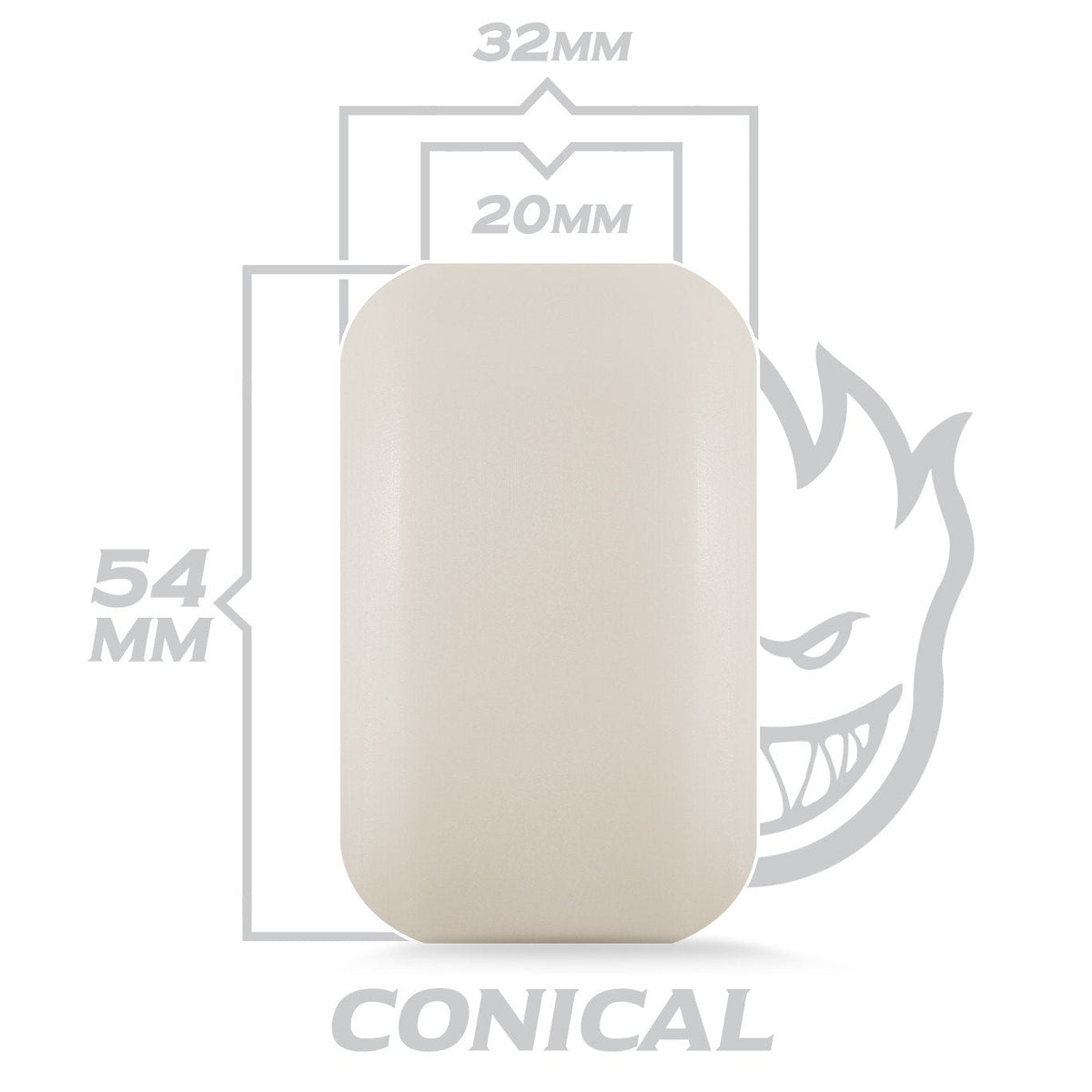 54mm F4 Conical Full 101a Wheels