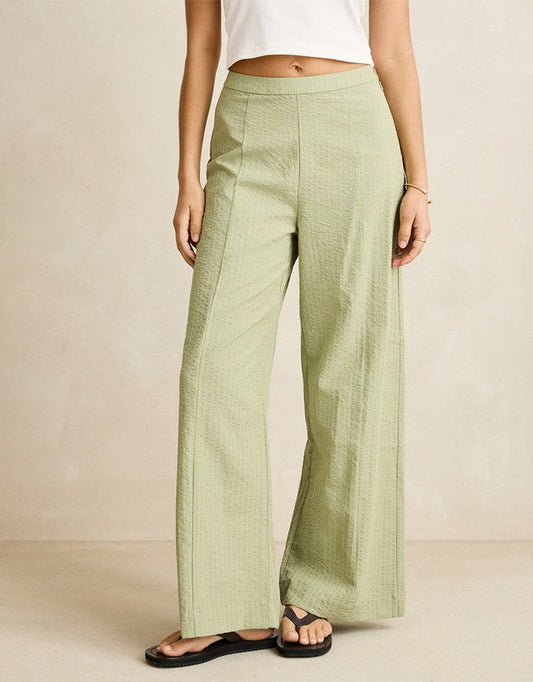 Vista Stripe Wide Leg Pant