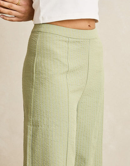Vista Stripe Wide Leg Pant