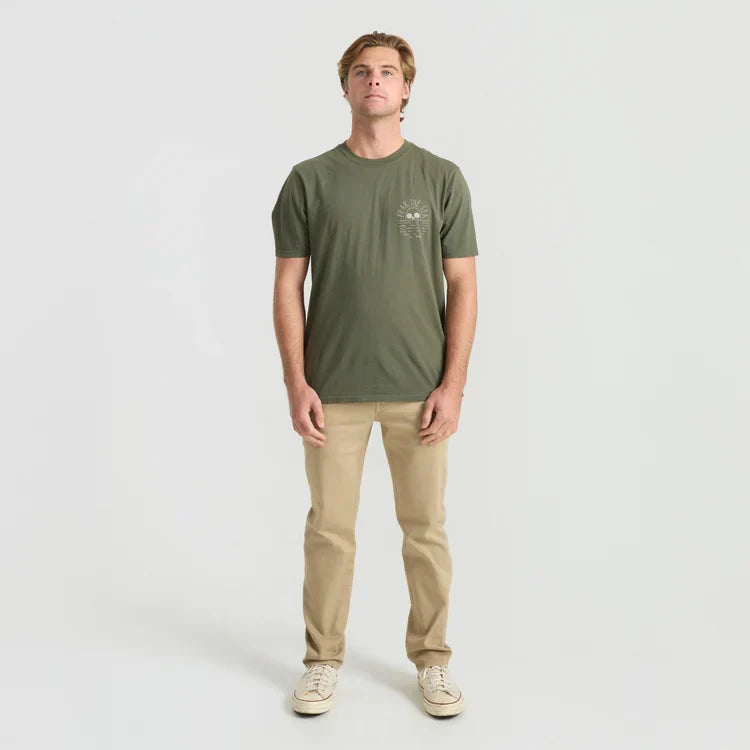 HWY 128 Straight Fit Broken Twill Jeans