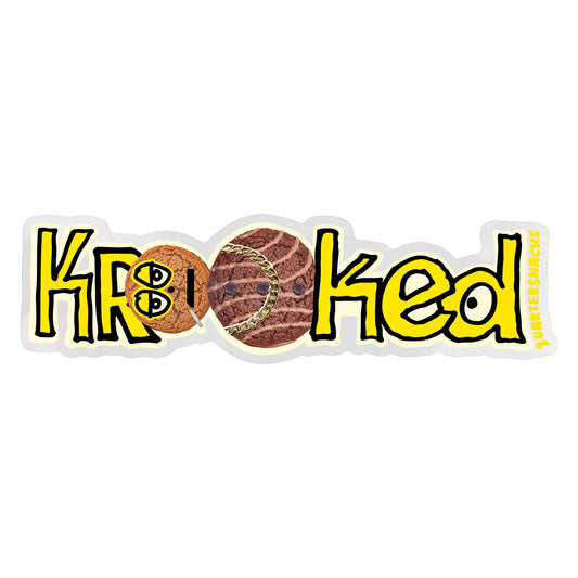 Krooked x Quartersnacks Sticker