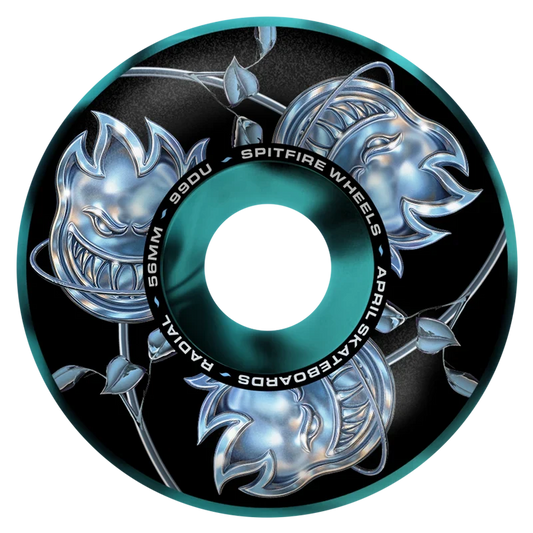 56mm F4 April Bighead Rose Swirl 99a Wheels
