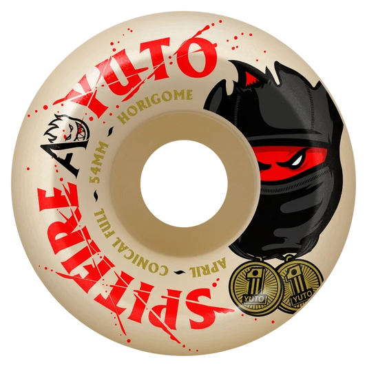 54mm F4 April Yuto Conical Full 99a Wheels